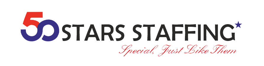 50 Stars Staffing Logo